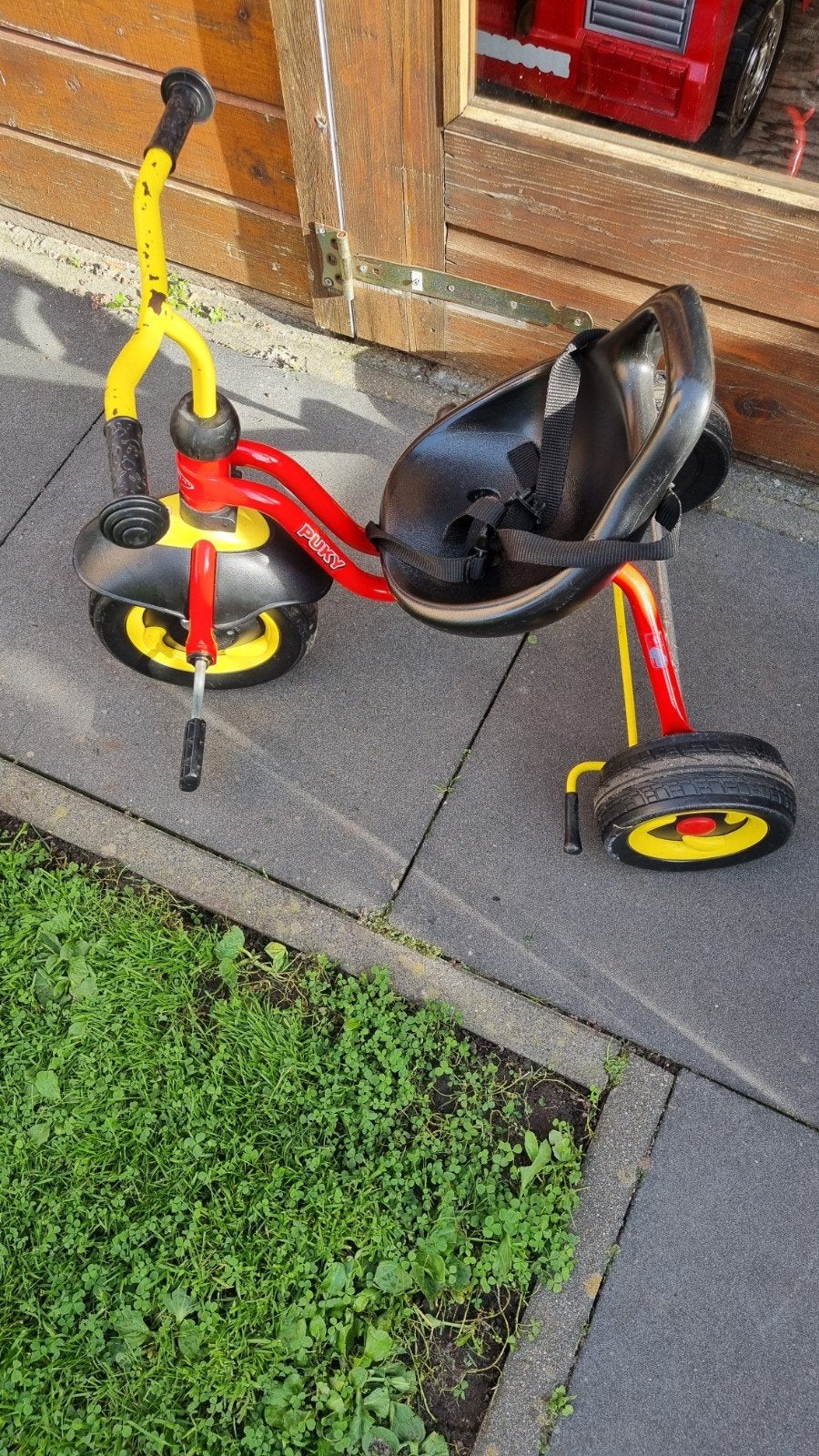 Puky driewieler rood/geel -, Ophalen