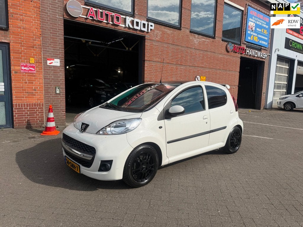 Peugeot 107 1.0-12V XS Sport 5drs Airco El.Ramen Spoiler NaP, Auto's, Peugeot, Voorwielaandrijving, Euro 5, Gebruikt, 4 stoelen