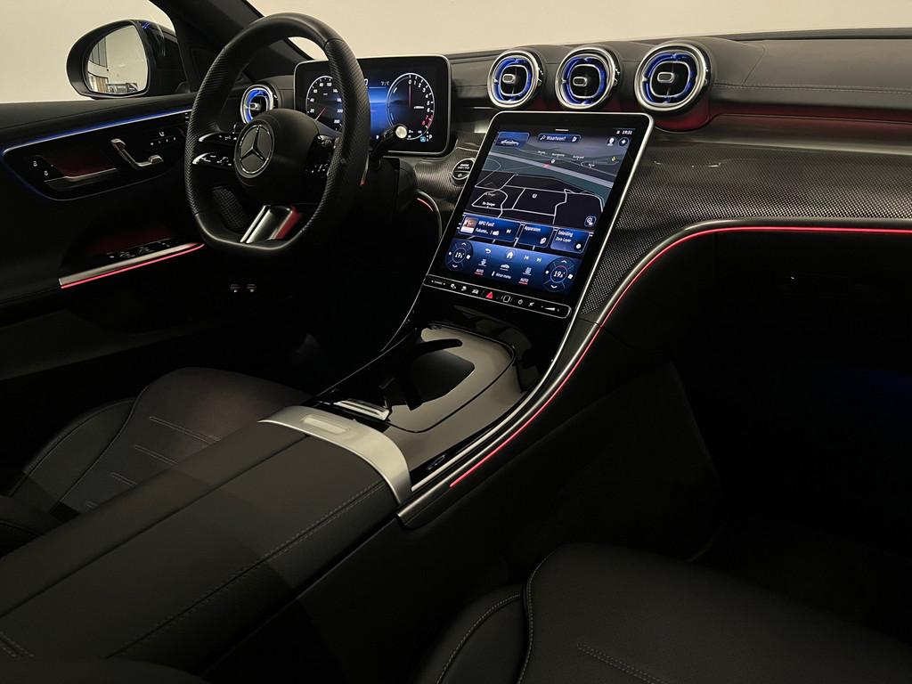 Mercedes-Benz C-klasse 300 e AMG C63 Pano Digital Sfeer 360, Gebruikt, Zwart, 4 cilinders, Met garantie (alle)