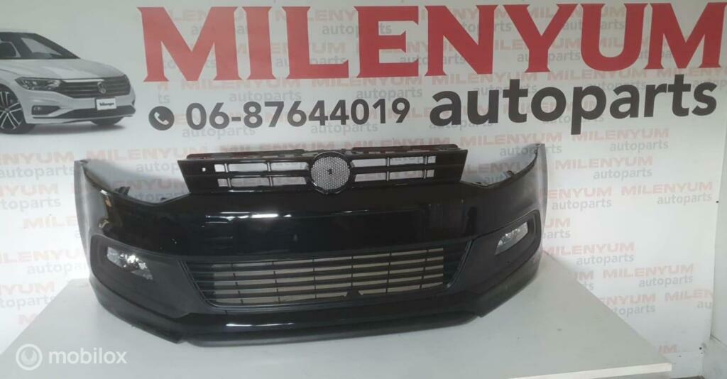VOLKSWAGEN POLO 6R R-LINE VOORBUMPER NIEUW (2009-2014) L041, Ophalen of Verzenden, Nieuw, Voor, Bumper