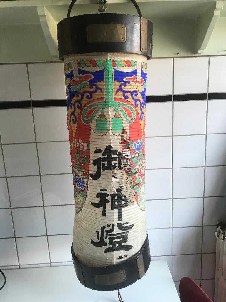 Japan, Oude Japanse lamp, 19e E, Ophalen of Verzenden