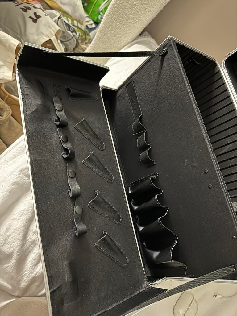 GOLDWELL PROedition Kapperstool Koffer, Nieuw, Ophalen of Verzenden, Grijs, Met slot
