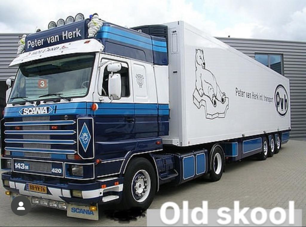 WSI SCANIA  3 SERIES STREAMLINE  REEFER TRAILER  VAN HERK, Ophalen of Verzenden, Nieuw, Bus of Vrachtwagen, Wsi
