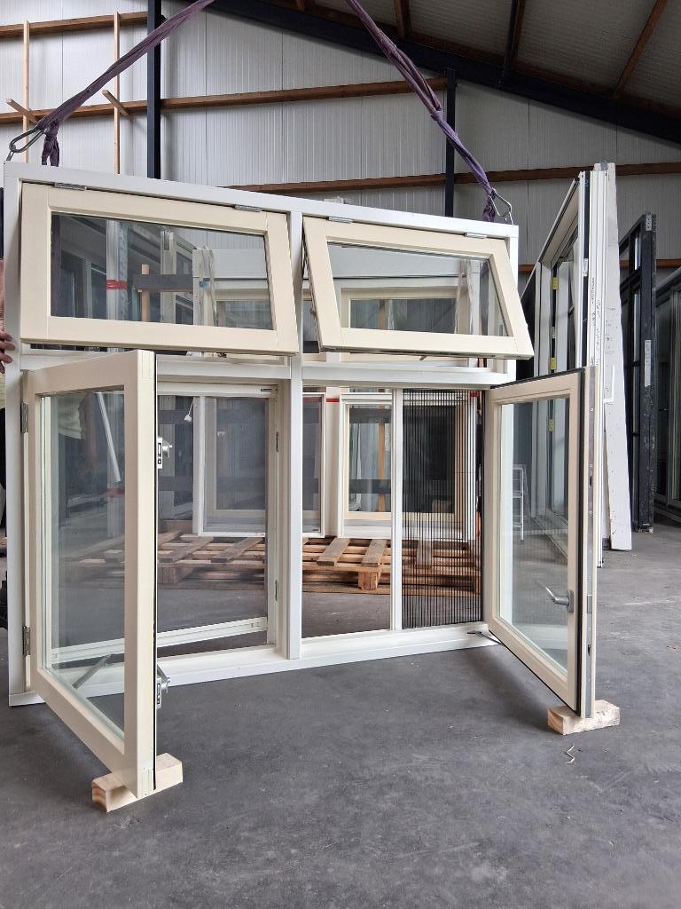 Nieuw Raamkozijn Screen Hr++ Bezorgen factuur mogelijk, Gevelraam of Ruit, Zo goed als nieuw, Dubbelglas, 160 cm of meer
