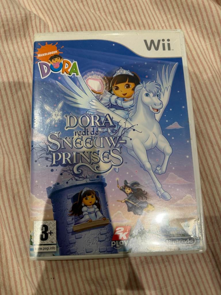 Dora redt de Sneeuwprinses - Wii spel, Puzzel en Educatief, Gebruikt, 1 speler, Ophalen of Verzenden
