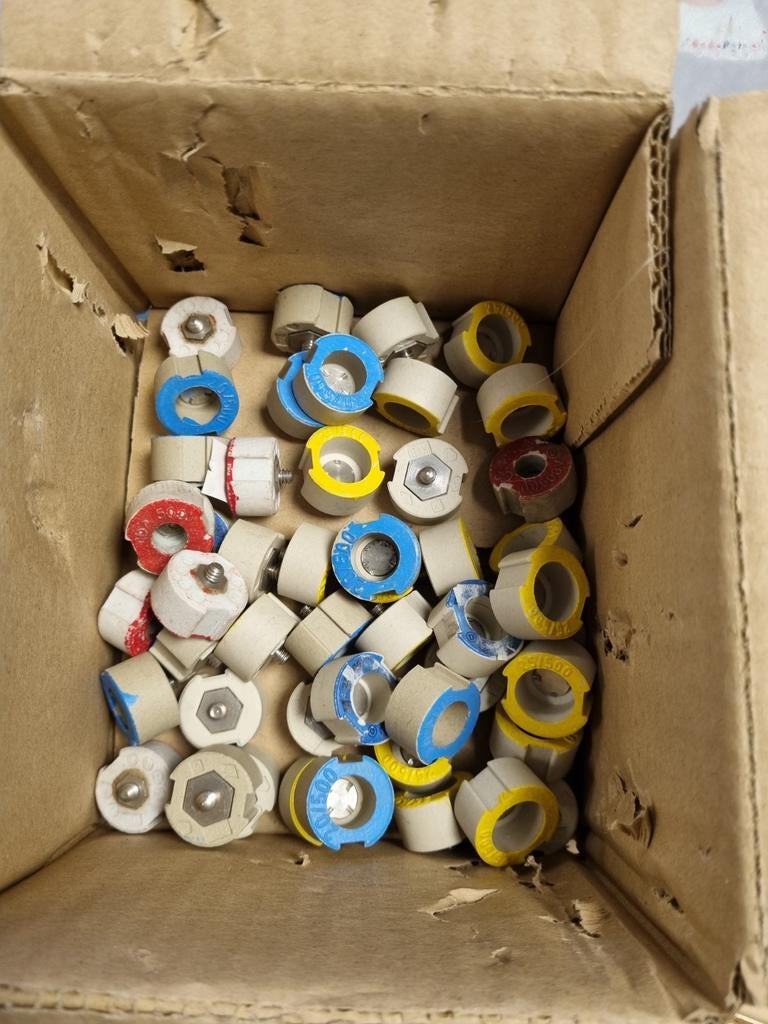 Partij Passchroeven 10A 20A 25A - Ongeveer 50 stuks, Ophalen of Verzenden