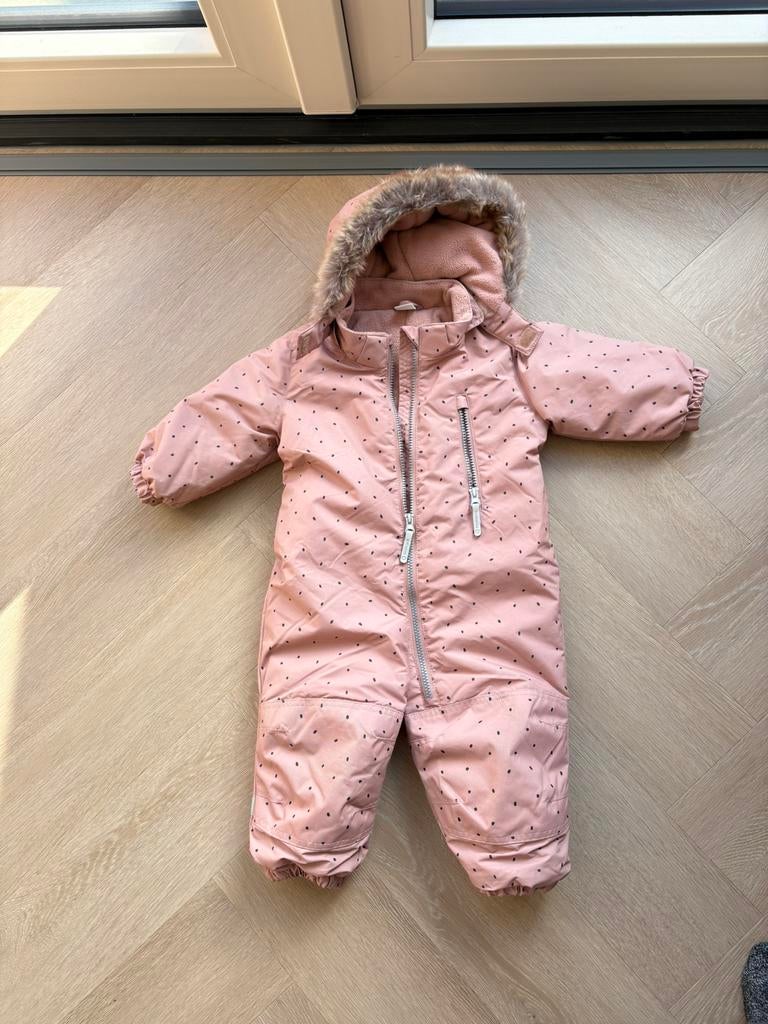 Wintersuit onesie maat 80, Kinderen en Baby's, Babykleding | Maat 80, Ophalen of Verzenden, Zo goed als nieuw, Meisje, Pakje