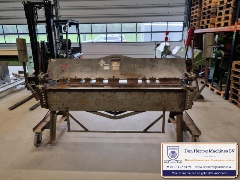 Vingerzetbank 1900x2,25mm 800x3mm plaatbewerkingmachine, Doe-het-zelf en Verbouw, Gereedschap | Overige machines, Ophalen, Gebruikt