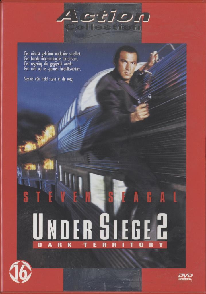 34) Under Siege 2: met Steven Seagal, Vanaf 16 jaar, Ophalen of Verzenden, Gebruikt, Actie