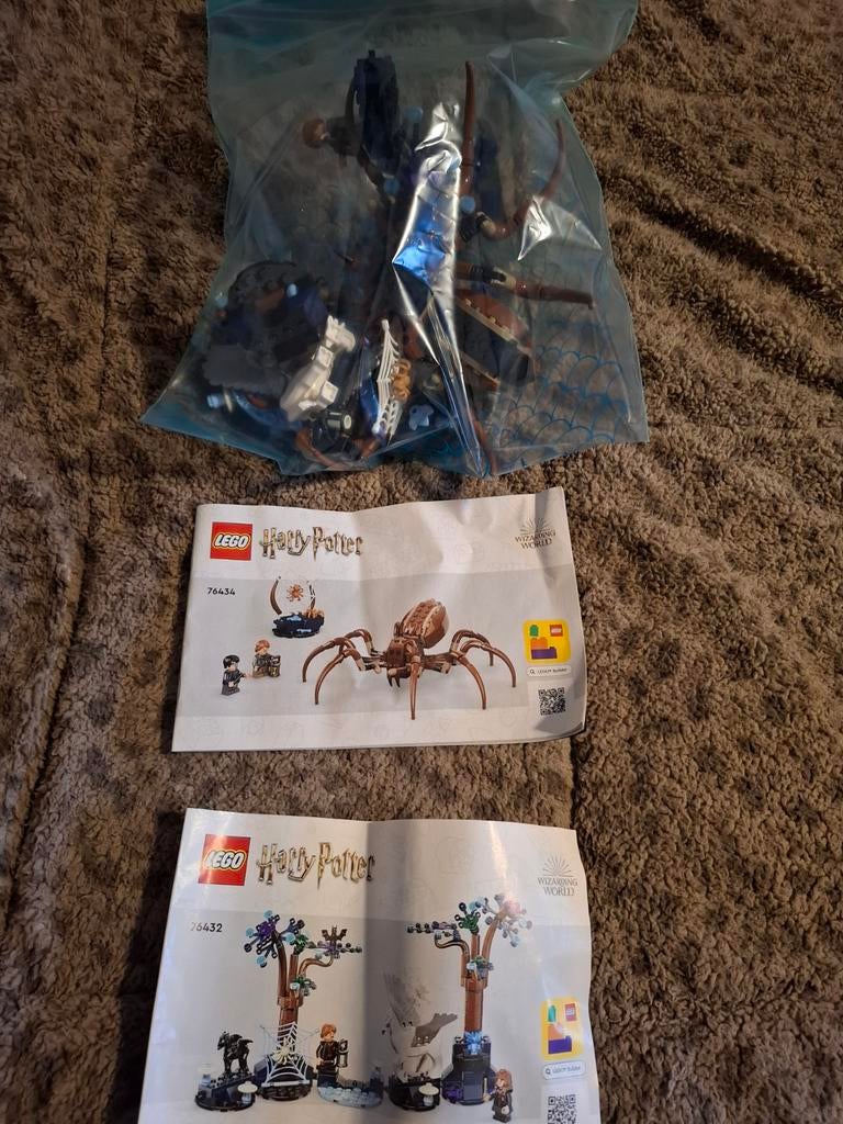 LEGO Harry Potter Aragog's hol en Verboden Bos, Ophalen of Verzenden, Zo goed als nieuw, Complete set, Lego