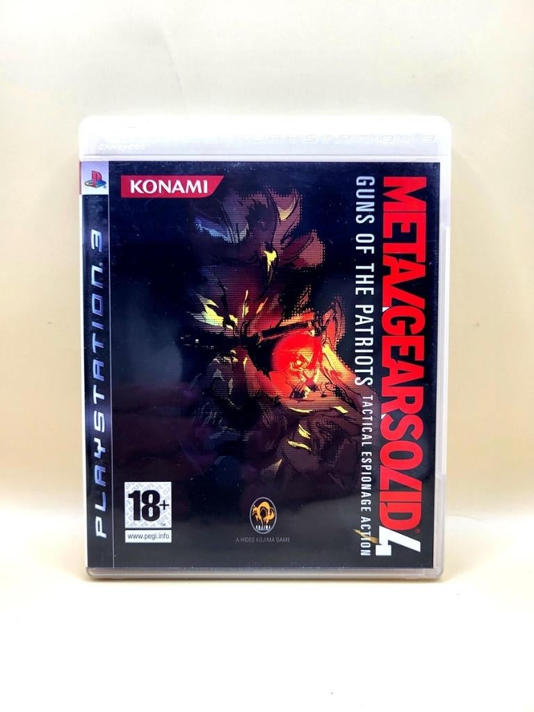 Metal Gear Solid 4 - PlayStation 3 - PS3, Avontuur en Actie, Vanaf 18 jaar, 1 speler, Sony support