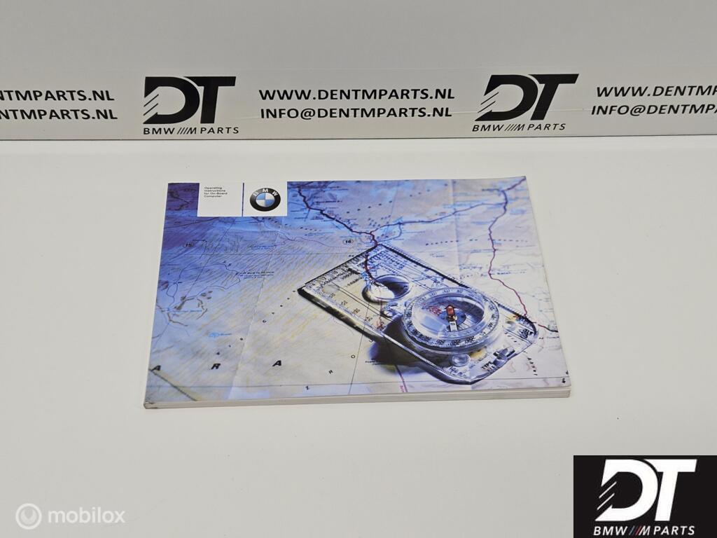 Handleiding navigatie boordcomputer BMW 3-serie E46 Engels, Auto-onderdelen, Overige Auto-onderdelen, BMW, Gebruikt, Ophalen of Verzenden