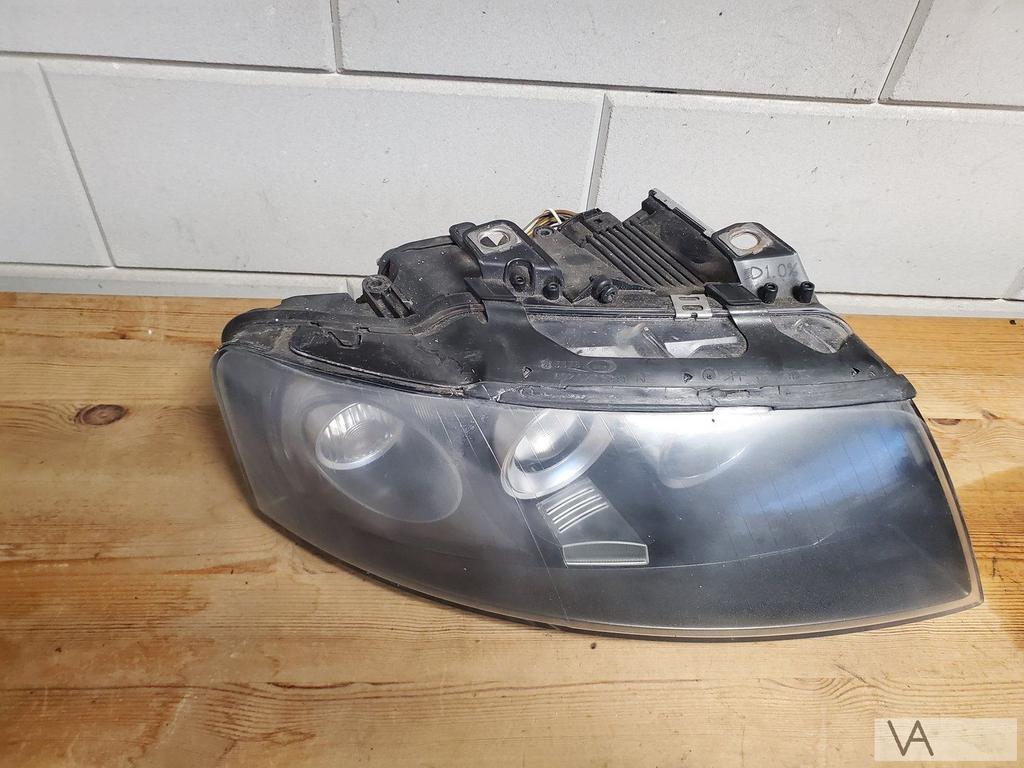 Audi A4 cabrio 2002 - 2006 koplamp rechts XENON met module, Ophalen of Verzenden, Gebruikt, Audi