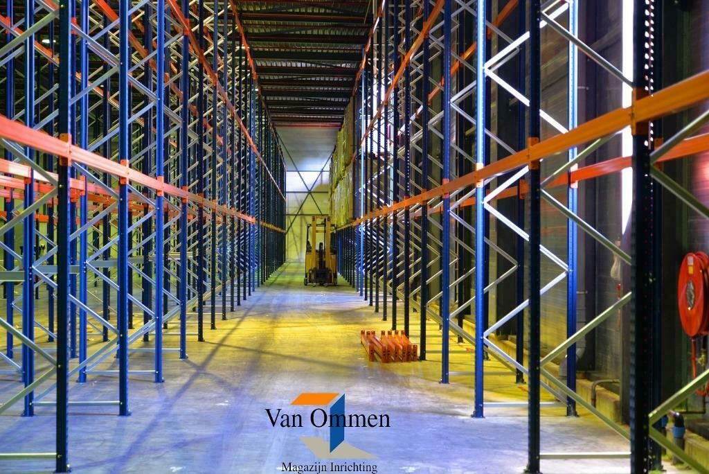Partij Mecalux palletstelling, stelling, te koop, aanbieding