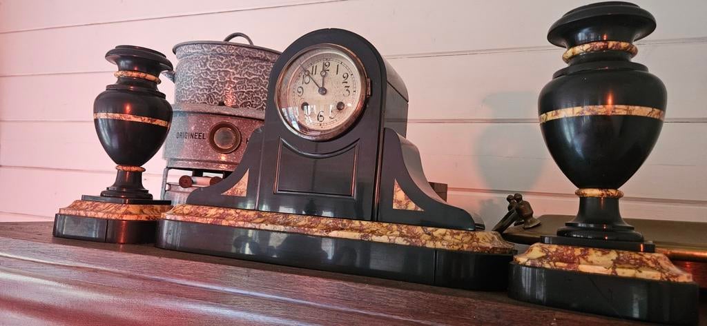 Pendule art deco, Ophalen of Verzenden