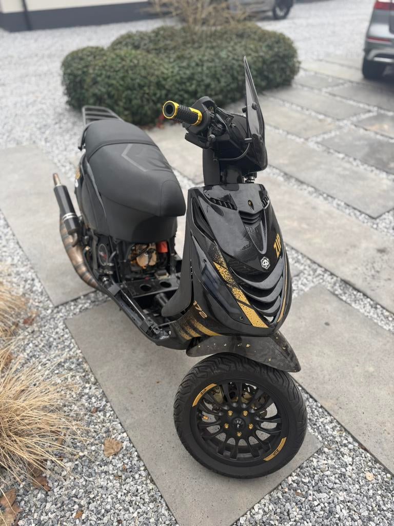 IN ONDERDELEN Piaggio zip 172cc malossi brom met swing arm!, Tweetakt, Maximaal 45 km/u, Zip, Nieuw
