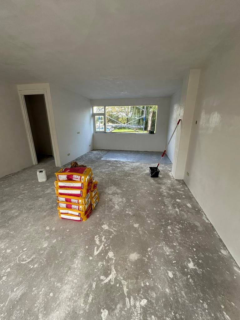Renovatie/egaliseren/nieuwe vloer/airco VRF, Garantie, Vloerbewerking of Renovatie