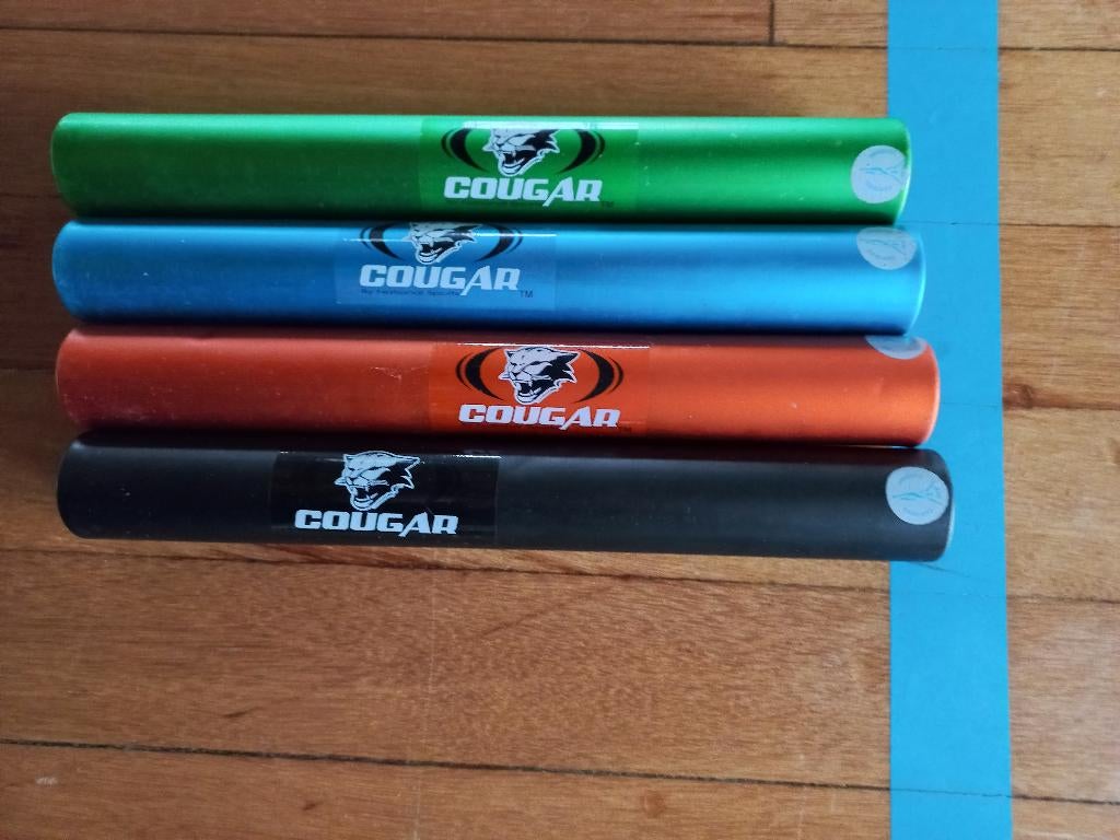 Estafettestokjes, aluminium, Ophalen of Verzenden, Zo goed als nieuw