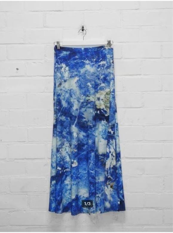 Irie Wash - Prachtige rok travelstof maat M- Nieuw €280, Maat 38/40 (M), Irie Wash, Blauw, Nieuw