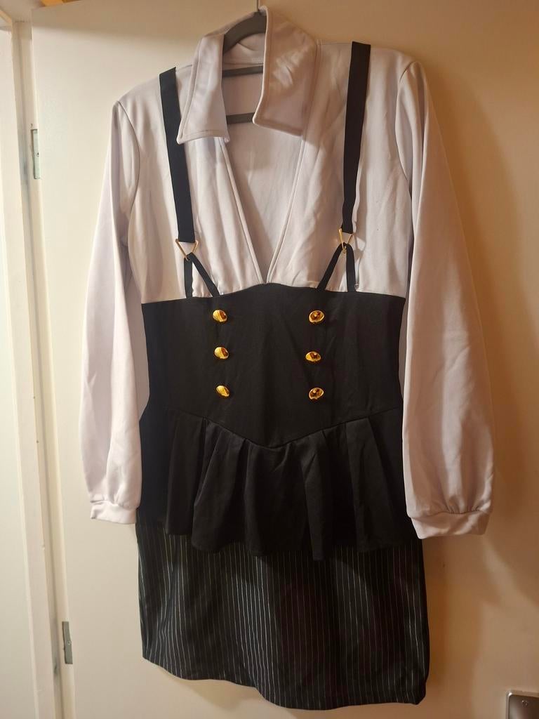 Maffia Jurkje - Maat M, Kleding | Dames, Maat 38/40 (M), Carnaval, Ophalen of Verzenden, Zo goed als nieuw