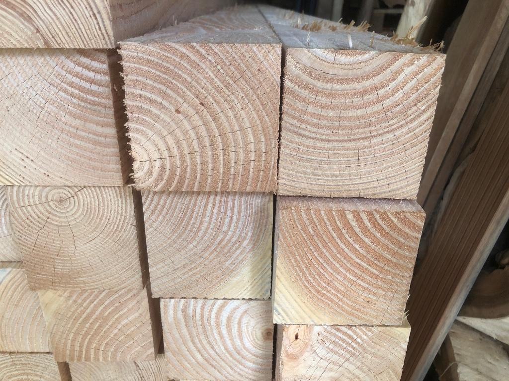 Douglas palen ook hardhout en schutting, Ophalen, Palen, Nieuw, Hardhout