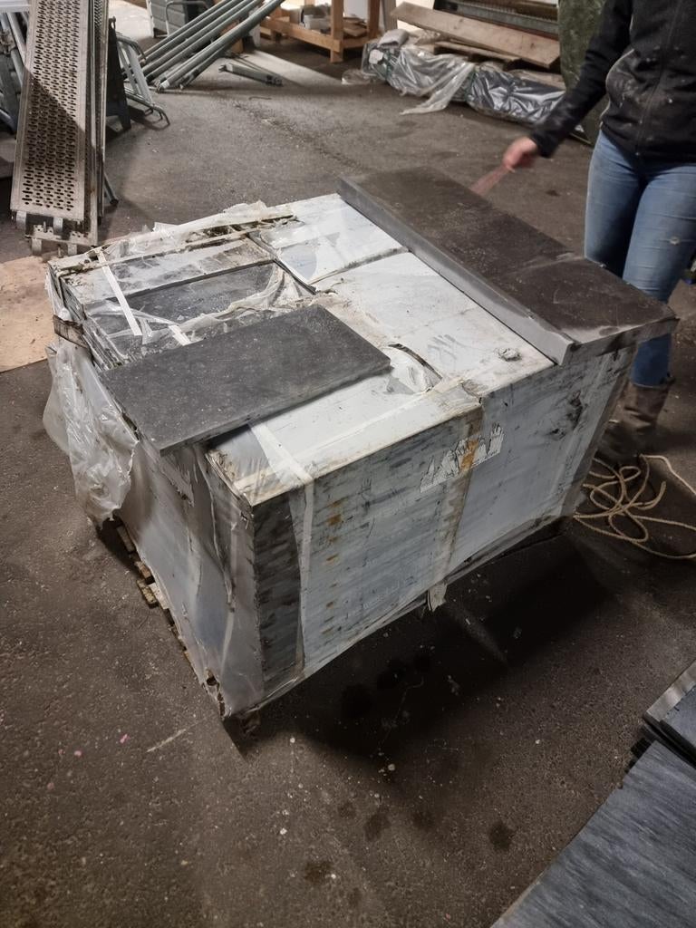 Belgische hardstenen tegels, Ophalen, 40 tot 60 cm, Hardsteen, Nieuw