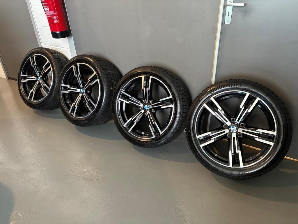 BMW 3-serie 4-serie G20 G21 G22 G23 G42 winterbanden 848M, 18 inch, Gebruikt, 255 mm, Banden en Velgen
