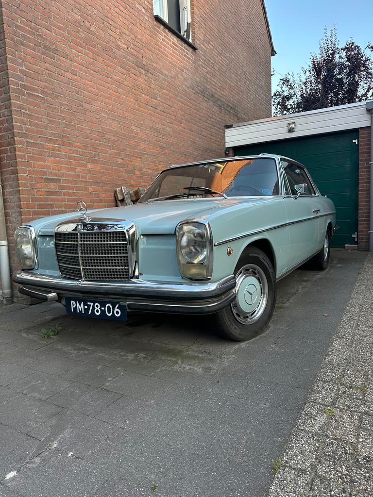 Mercedes-Benz Mercedes 1971 Blauw, Auto's, Mercedes-Benz, 1360 kg, 2496 cc, Blauw, Particulier
