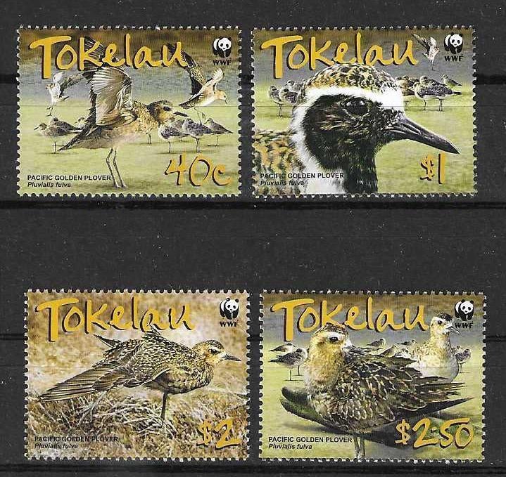 Tokelau Michel 368-371 postfris WNF  VOGELS, Ophalen of Verzenden, Postfris