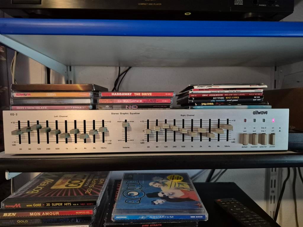 Allwave EQ2 Stereo Graphic Equaliser (10 frequenties), Ophalen of Verzenden, Overige merken