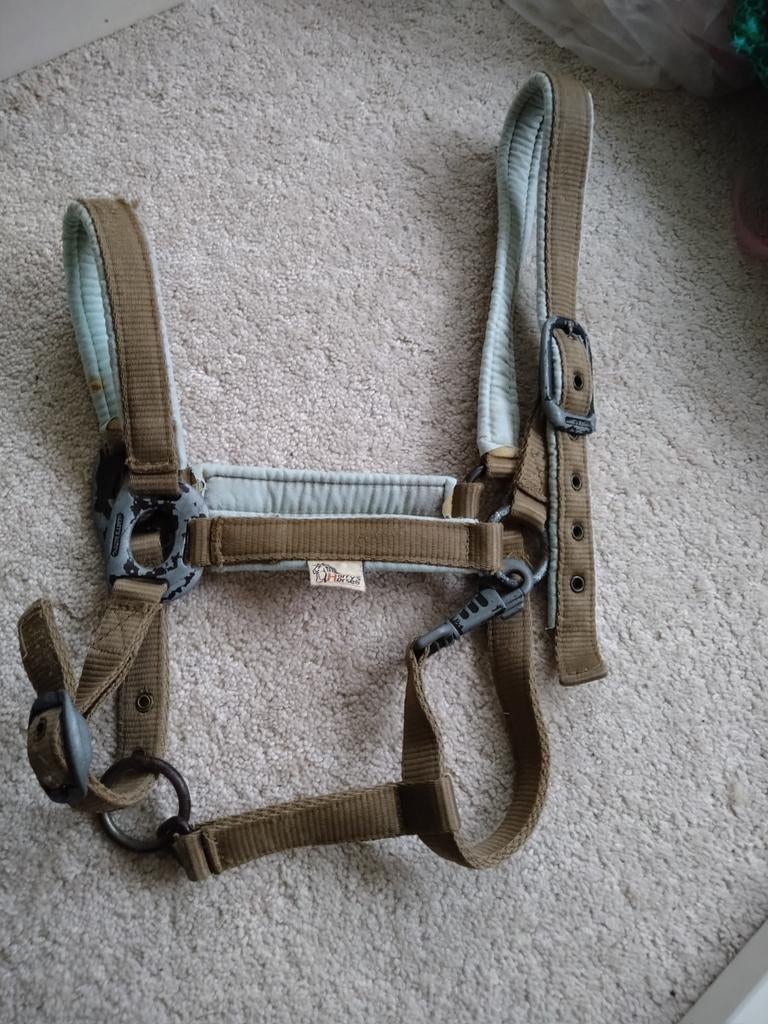 Halster Harry's Horse cob, gebruikt, Dieren en Toebehoren, Paarden en Pony's | Hoofdstellen en Tuigage, Ophalen of Verzenden, Overige soorten