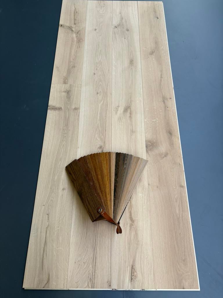 Eiken houten vloer €39.5 inc btw 300m2 beschikbaar parket, Nieuw, 10 m² of meer, 10 tot 30 cm, Hout
