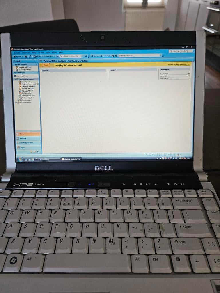 Dell XPS M1330 Laptop. Werkend te zien, voor de verzamelaar?, Ophalen, Gebruikt, Minder dan 4 GB, Qwerty