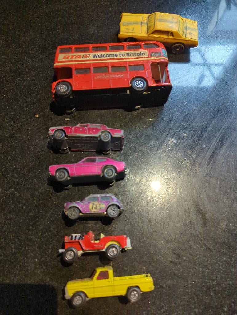 Matchbox miniatuur ford capri mini, Verzamelen, Speelgoed, Ophalen of Verzenden, Gebruikt