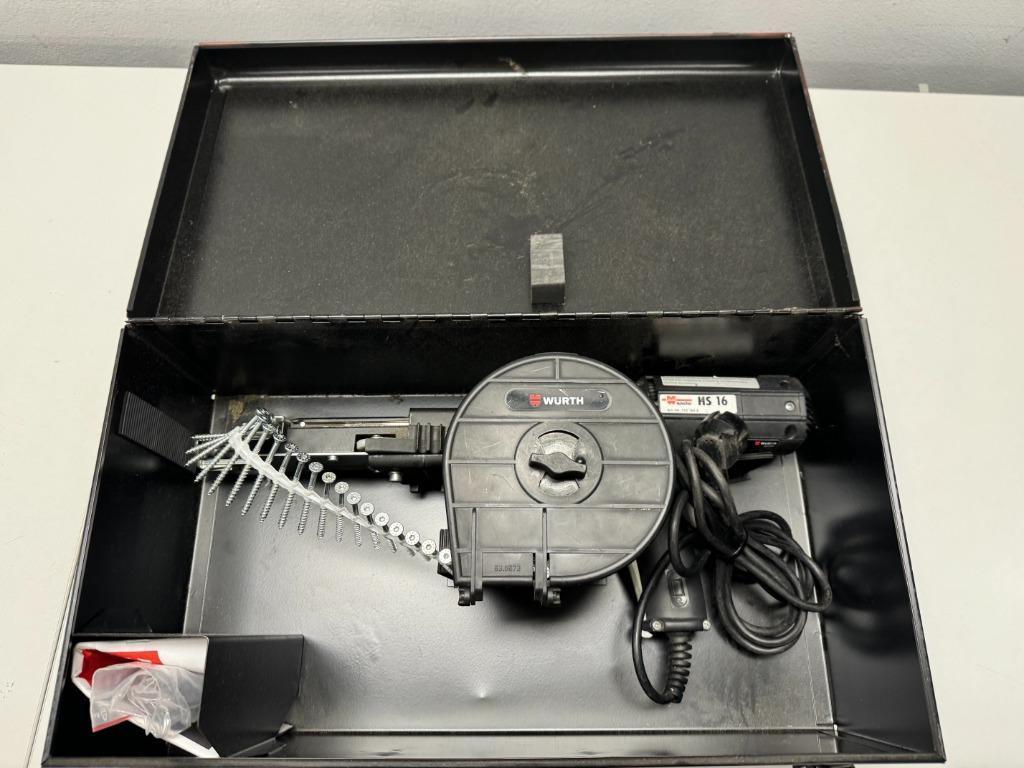 321888 Wurth Bandschroefmachine HS16 Zeer goede staat, Ophalen of Verzenden, Gebruikt, Minder dan 400 watt, Boor- en Schroefmachine