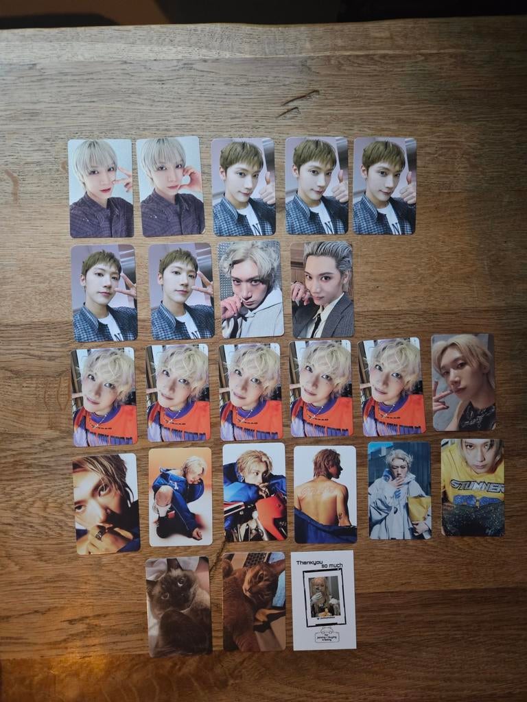 Ten wayv kpop photocards, Ophalen of Verzenden, Zo goed als nieuw, Foto of Kaart