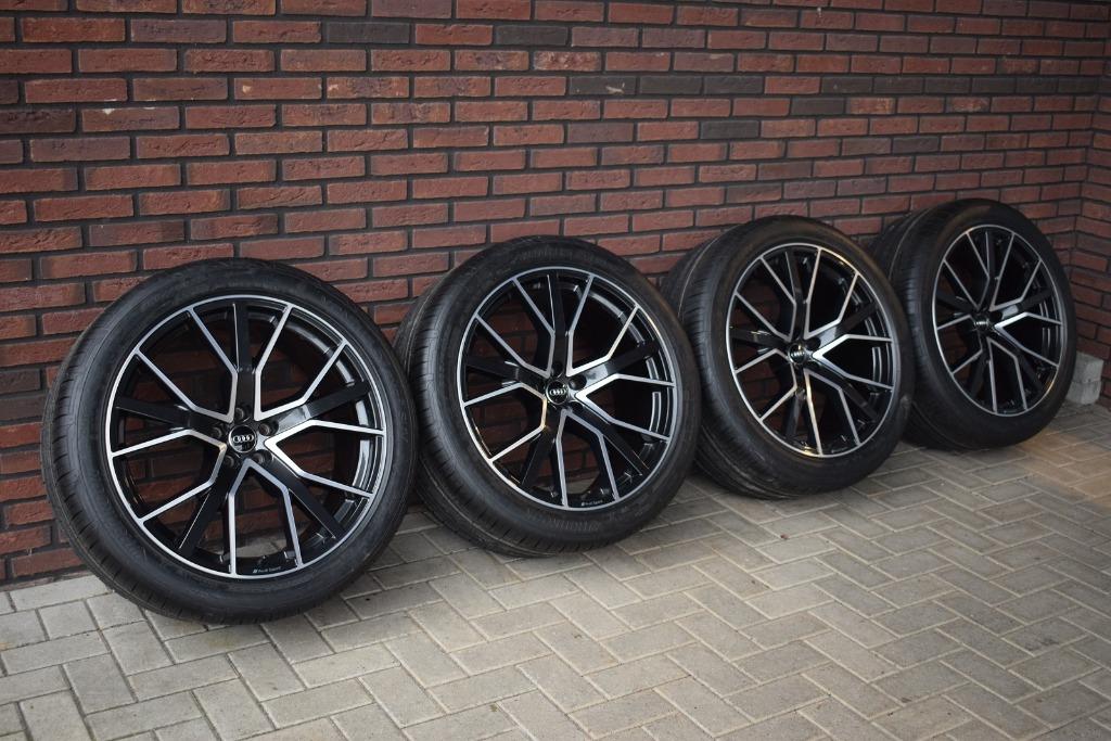 Originele 22" wielen Audi Q8 SQ8 - nieuwe zomerbanden, Ophalen, 285 mm, Banden en Velgen, Nieuw
