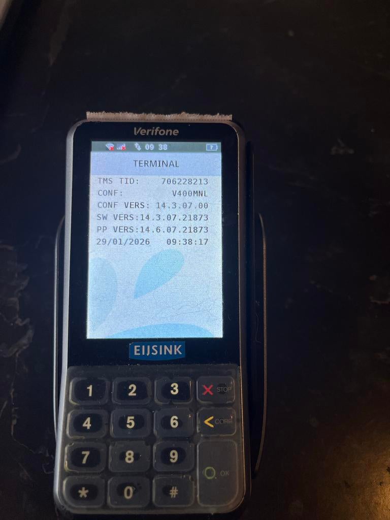 Verifone Pinautomaat - Zo goed als nieuw!, Ophalen