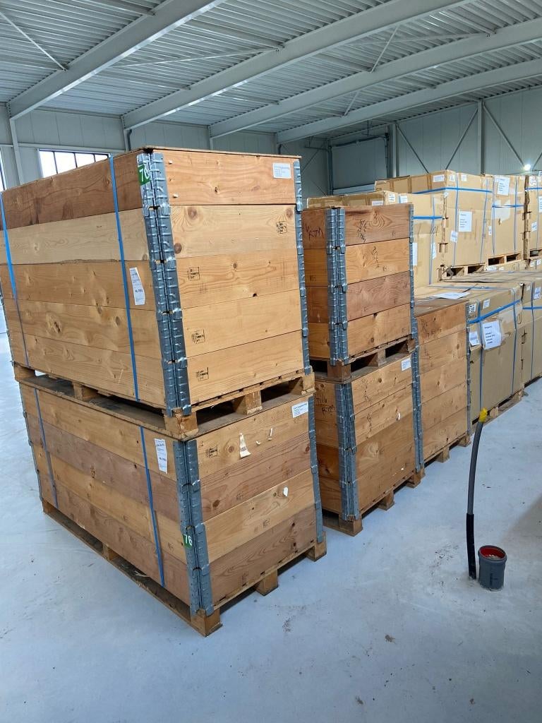 Pallet boxen / kratten, Ophalen, 100 cm of meer, Opvouwbaar, 60 cm of meer