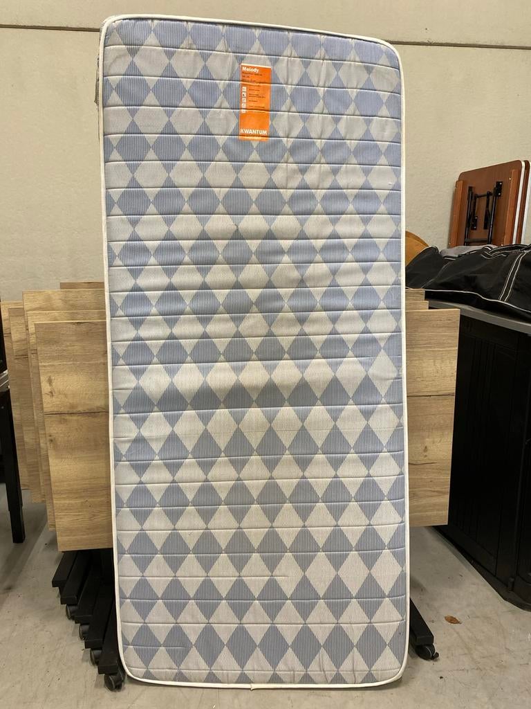 Eenpersoons matras 90x200, Ophalen of Verzenden, Zo goed als nieuw, Eenpersoons, 90 cm