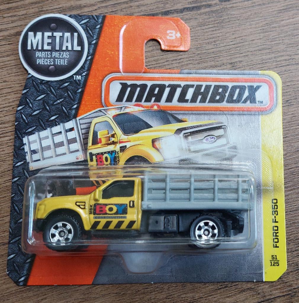 Matchbox Ford F-350 (2) 1/64, Ophalen of Verzenden, Nieuw, Auto
