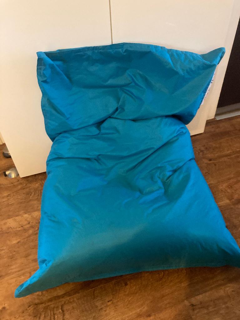 Zitzak Blaauw Sit & Joy, Huis en Inrichting, Zitzakken, Ophalen, Nieuw, Blauw, Zitzak