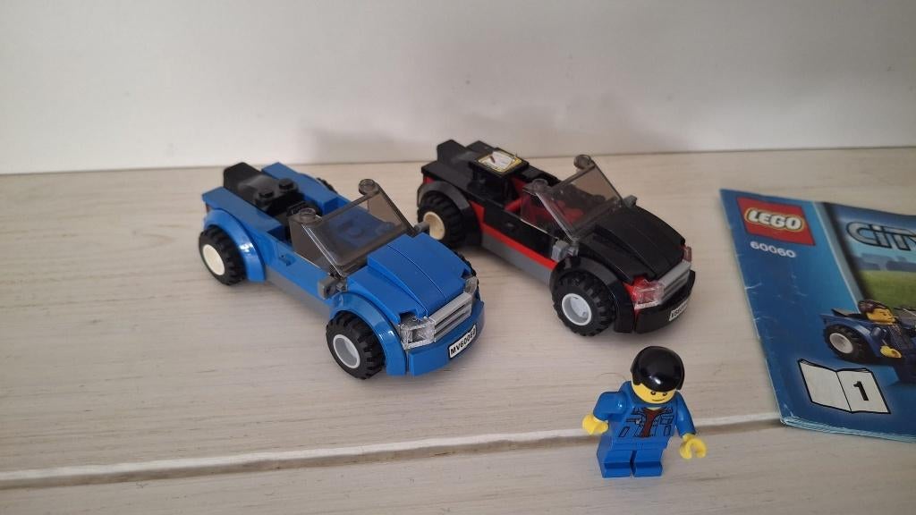 lego 60060 auto's, Kinderen en Baby's, Ophalen of Verzenden, Zo goed als nieuw, Complete set, Lego