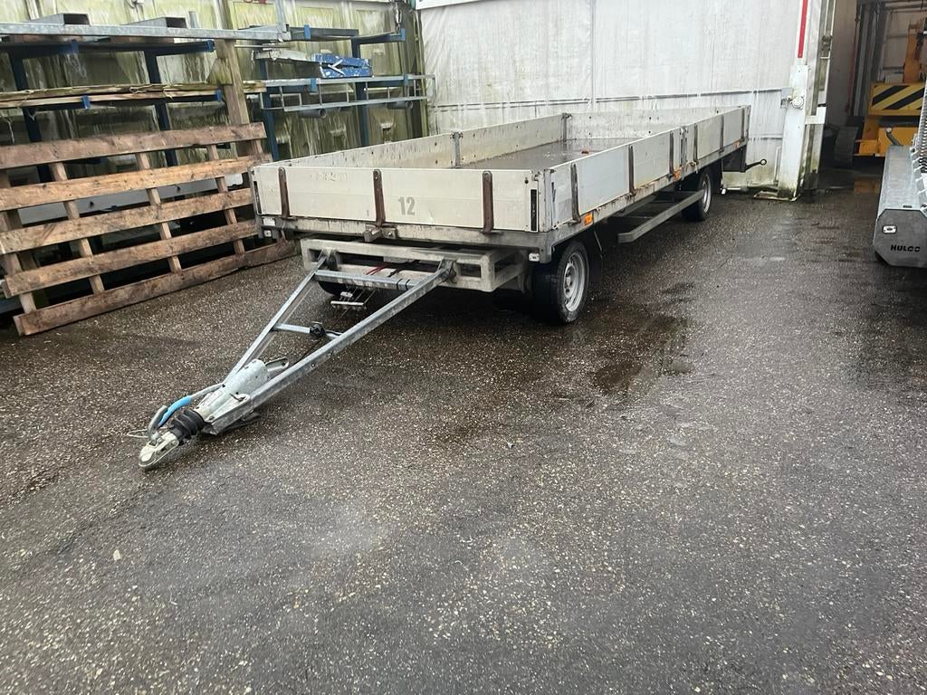 TOP TS2V schamelwagen, schamelaanhanger goede vloer!, Ophalen, Gebruikt, TopPopPad 12, Info@top.nl