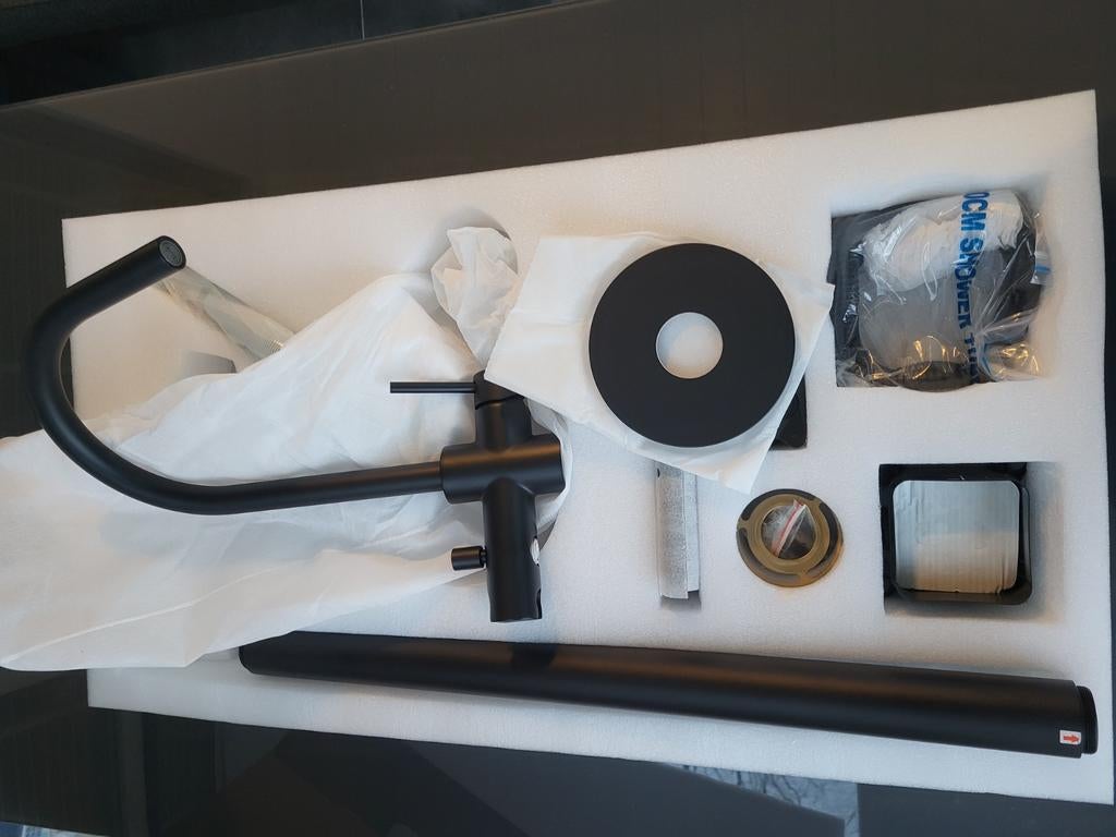 CLOU XO NIEUW.Vrijstaande Badmengkraan Mat Zwart, Ophalen of Verzenden, Nieuw, Bad
