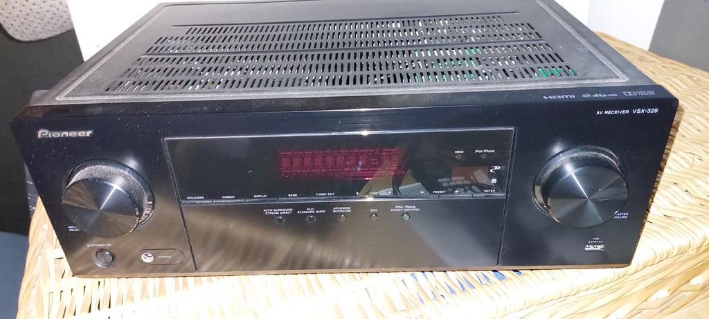 Pioneer vsx 329 receiver, Audio, Tv en Foto, Versterkers en Receivers, Ophalen of Verzenden, 120 watt of meer, Pioneer