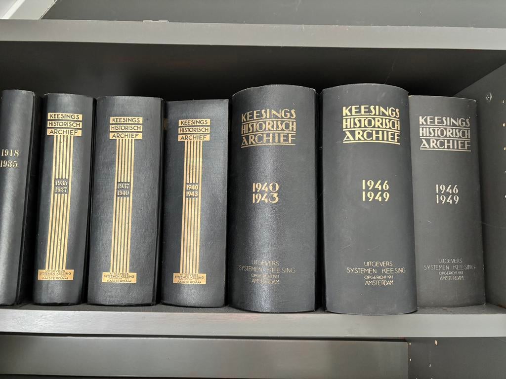 Keesings historisch archief, Ophalen of Verzenden, 20e eeuw of later, Gelezen