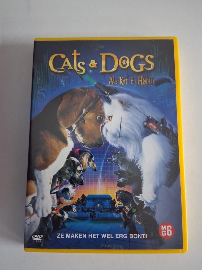 Cats & Dogs - Als kat en hond, Vanaf 6 jaar, Ophalen of Verzenden, Zo goed als nieuw