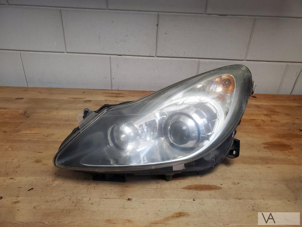 Opel Corsa D 2006 - 2010 koplamp links met lens AFL €100, Auto-onderdelen, Verlichting, Gebruikt, -, -, Opel