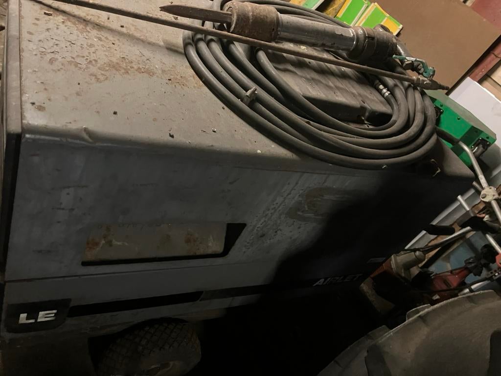 Bouw compressor 380v, Doe-het-zelf en Verbouw, Motoren, Ophalen, Zo goed als nieuw, Elektromotor